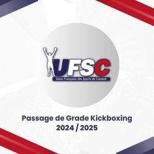 Évaluation de degré technique – Kickboxing